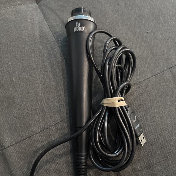 DJ Hero Redoctane Guitar Hero Rock Band USB Microphone. MISSING TOP - Picture 1 of 1